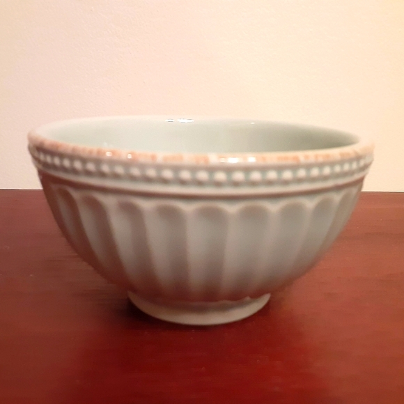 Lenox French Perle Groove Dip Bowl - Picture 1 of 4